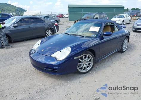 2003 Porsche 911 Carrera/Carrera 4 из США, поврежденный, VIN WP0CA29963S653822